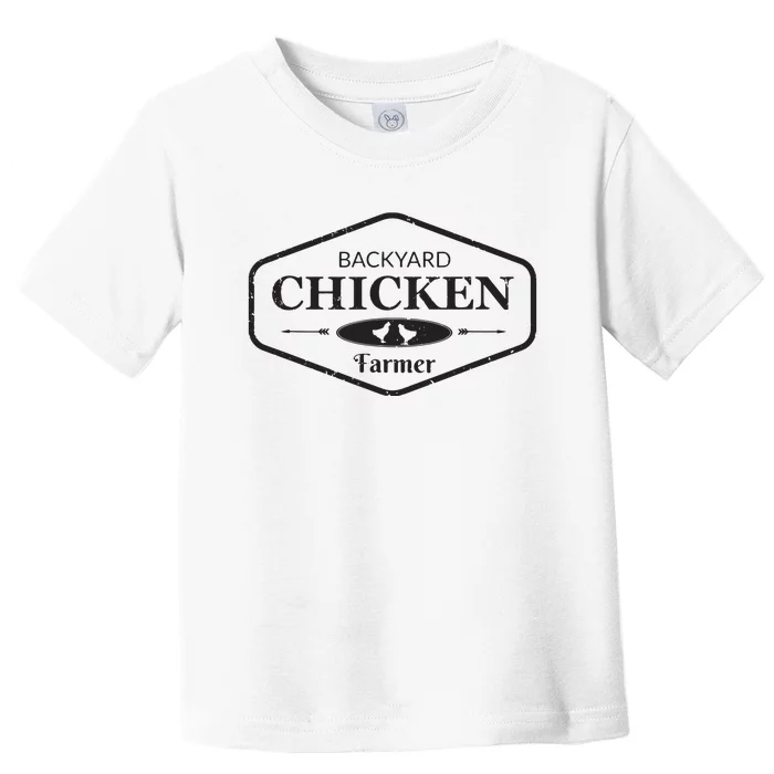 Backyard Chicken Farmer Chicken Lover Cute Toddler T-Shirt