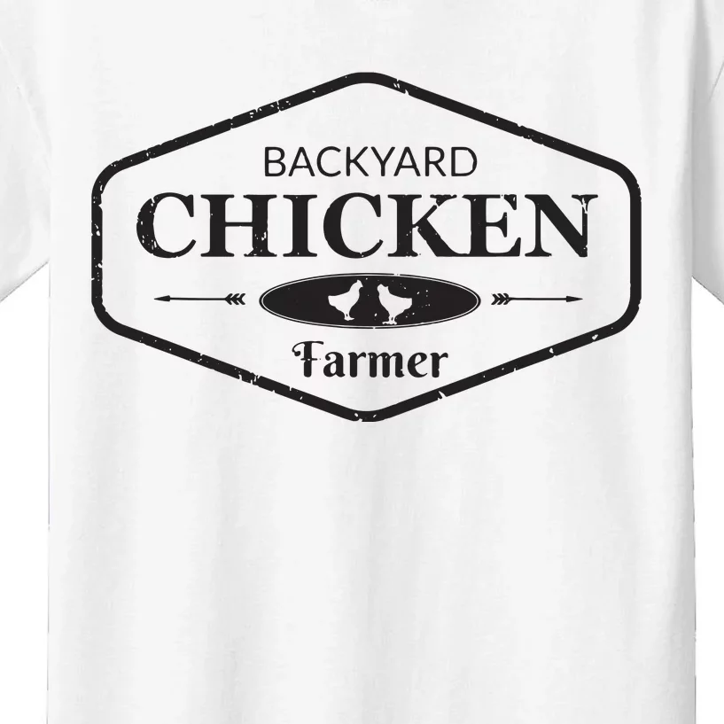 Backyard Chicken Farmer Chicken Lover Cute Kids T-Shirt