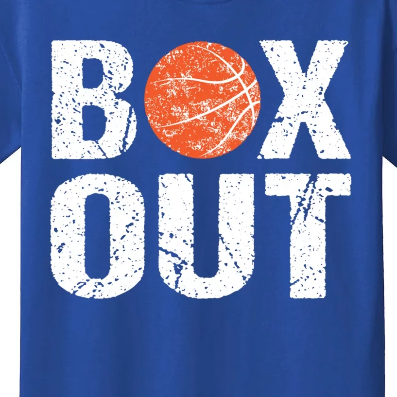 Basketball Coach Funny Coaching Saying Box Out Meaningful Gift Kids T-Shirt