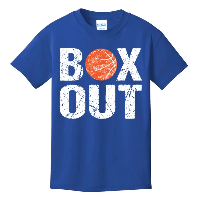 Basketball Coach Funny Coaching Saying Box Out Meaningful Gift Kids T-Shirt