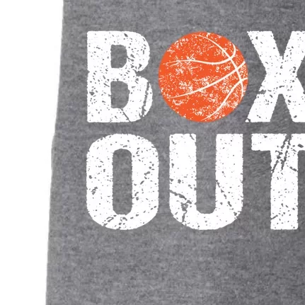 Basketball Coach Funny Coaching Saying Box Out Meaningful Gift Doggie 3-End Fleece Hoodie