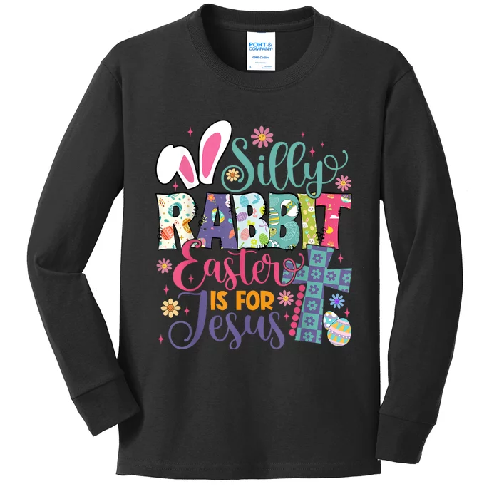 Bunny Christian Faith Kids Long Sleeve Shirt