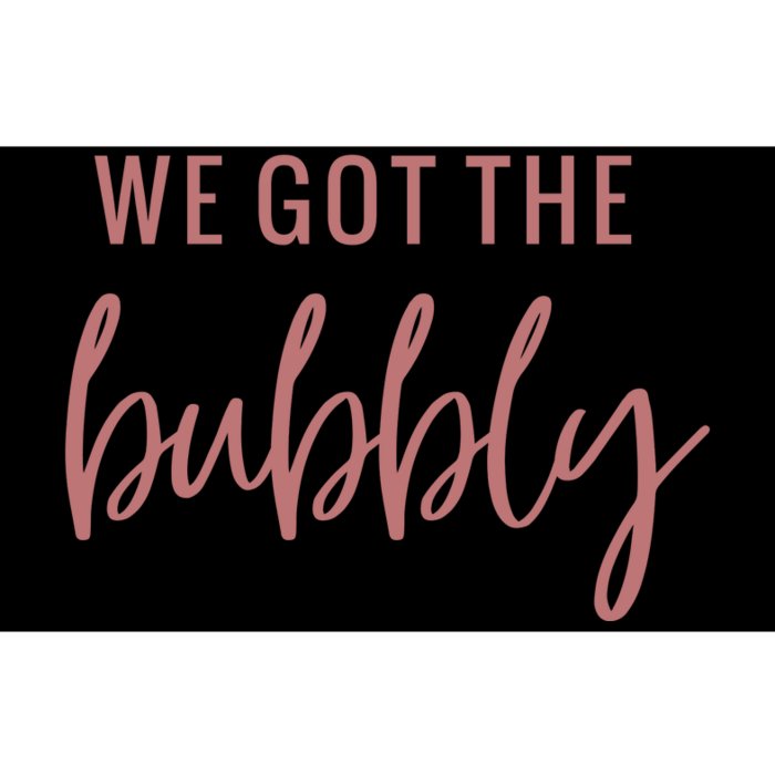 Bubbly Celebration For Bachelorette Party Bumper Sticker