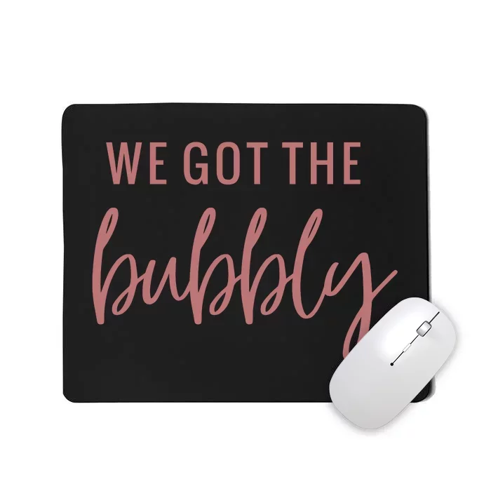 Bubbly Celebration For Bachelorette Party Mousepad