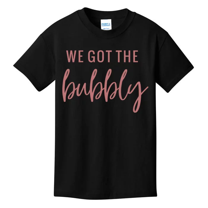 Bubbly Celebration For Bachelorette Party Kids T-Shirt