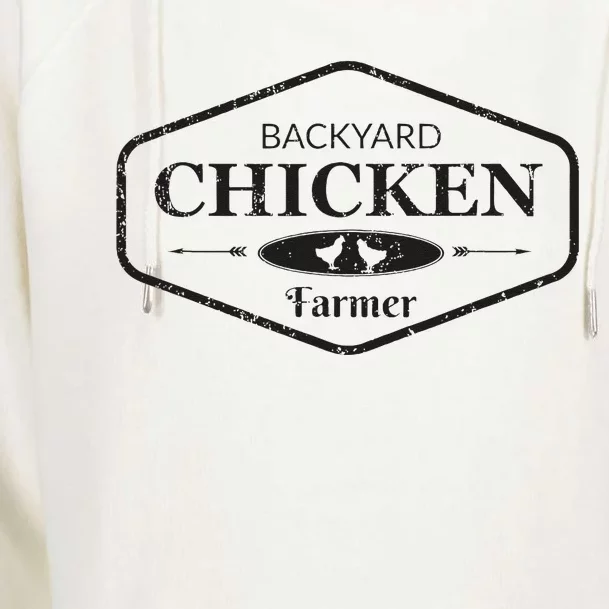 Backyard Chicken Farmer Chicken Lover Cute Womens Funnel Neck Pullover Hood