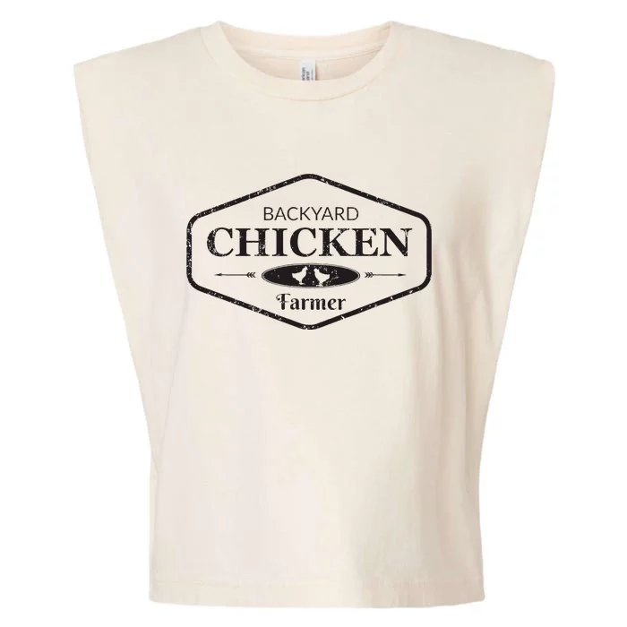 Backyard Chicken Farmer Chicken Lover Cute Garment-Dyed Women's Muscle Tee