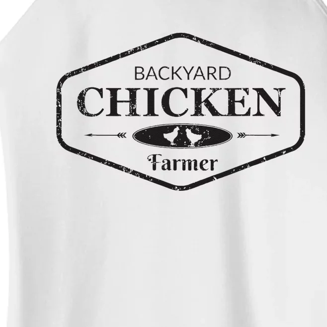 Backyard Chicken Farmer Chicken Lover Cute Women’s Perfect Tri Rocker Tank