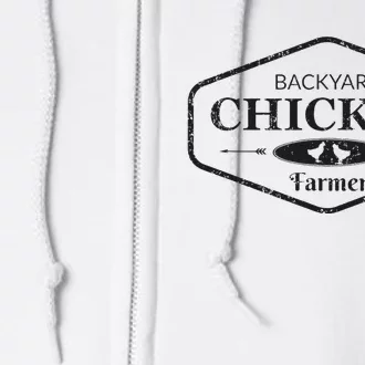 Backyard Chicken Farmer Chicken Lover Cute Full Zip Hoodie