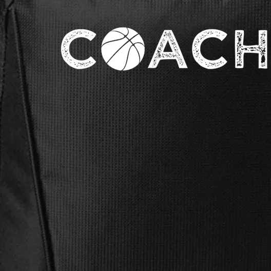 Basketball Coaching Funny Cute Gift Basketball Coach Gift City Backpack