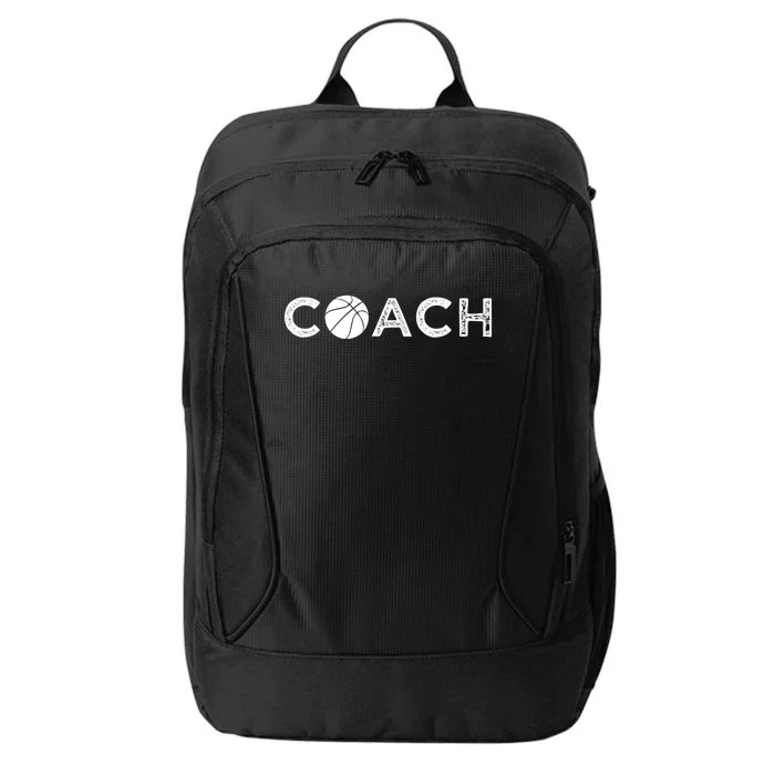 Basketball Coaching Funny Cute Gift Basketball Coach Gift City Backpack