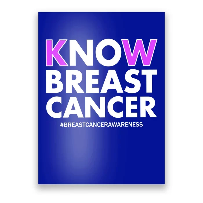 Breast Cancer Funny Gift Cancer Awareness Cool Gift Poster