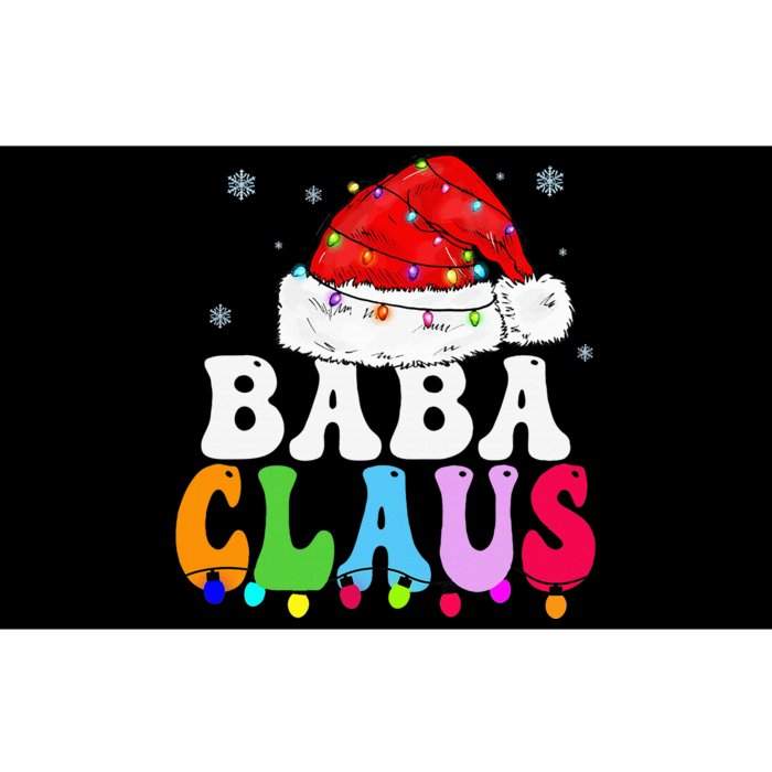 Baba Claus Funny Xmas Family Matching Grandma Christmas Bumper Sticker