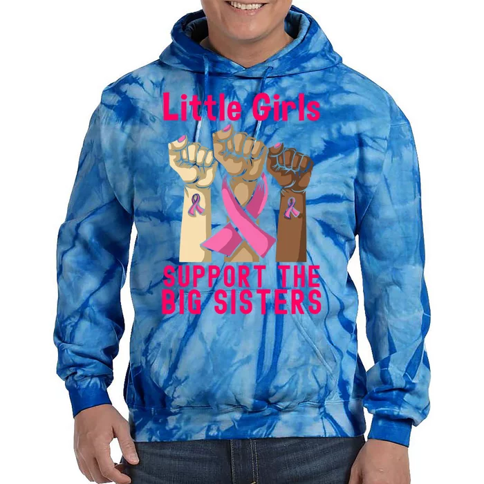 Breast Cancer Funny Gift Survived Sister Gift Tie Dye Hoodie