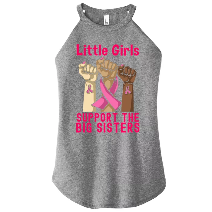 Breast Cancer Funny Gift Survived Sister Gift Women’s Perfect Tri Rocker Tank