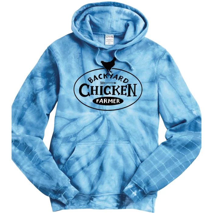 Backyard Chicken Farmer Chicken Lover Cute Tie Dye Hoodie