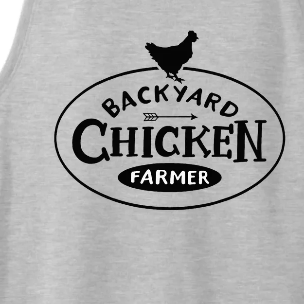 Backyard Chicken Farmer Chicken Lover Cute Ladies Tri-Blend Wicking Tank