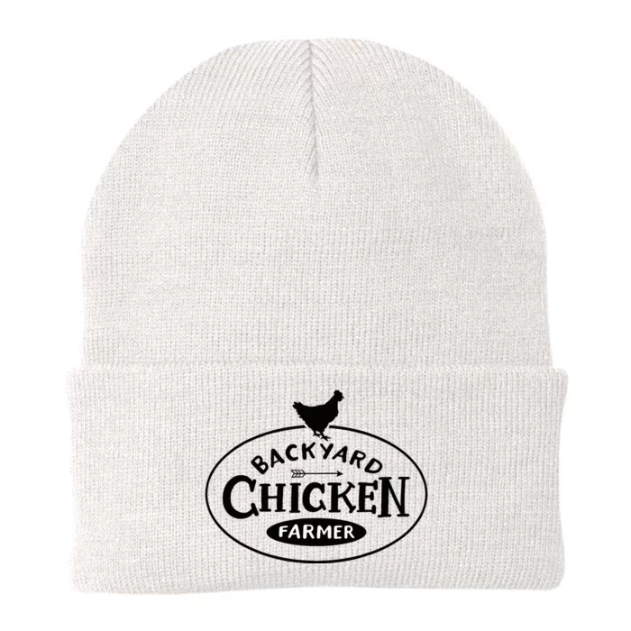 Backyard Chicken Farmer Chicken Lover Cute Knit Cap Winter Beanie