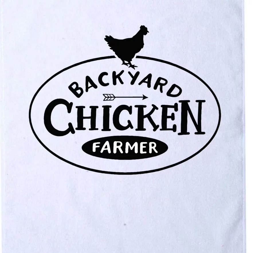 Backyard Chicken Farmer Chicken Lover Cute Platinum Collection Golf Towel