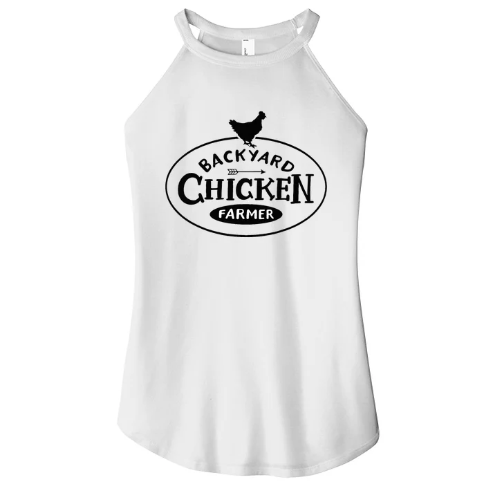 Backyard Chicken Farmer Chicken Lover Cute Women’s Perfect Tri Rocker Tank