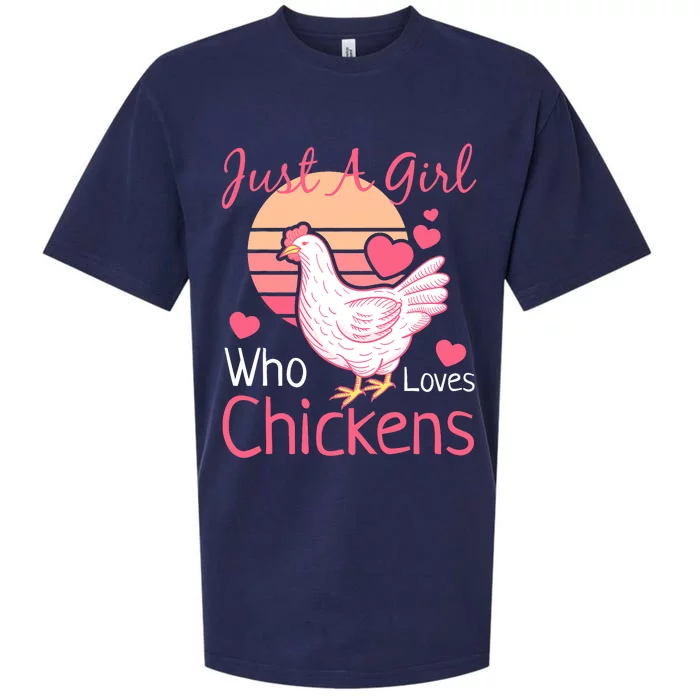 Best Chicken For Girls Rooster Poultry Chicken Farmer Sueded Cloud Jersey T-Shirt