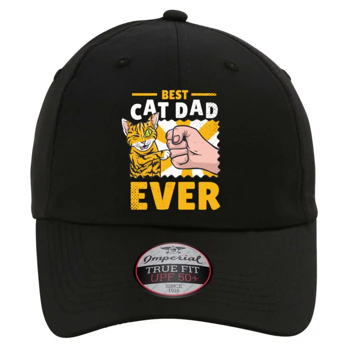 Best Cat Father In The World Gift The Original Performance Cap