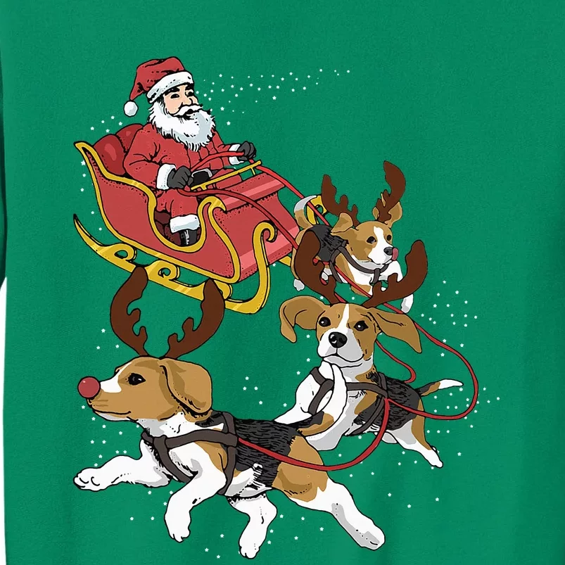 Beagle Christmas For Cute Dog Lovers Sweatshirt