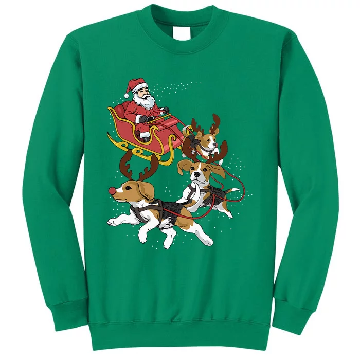 Beagle Christmas For Cute Dog Lovers Sweatshirt