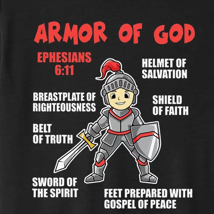 Bible Chapters For Put On The Full Armor Of God ChromaSoft Performance T-Shirt