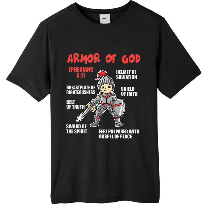 Bible Chapters For Put On The Full Armor Of God ChromaSoft Performance T-Shirt