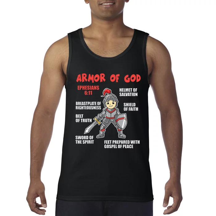 Bible Chapters For Put On The Full Armor Of God Tank Top