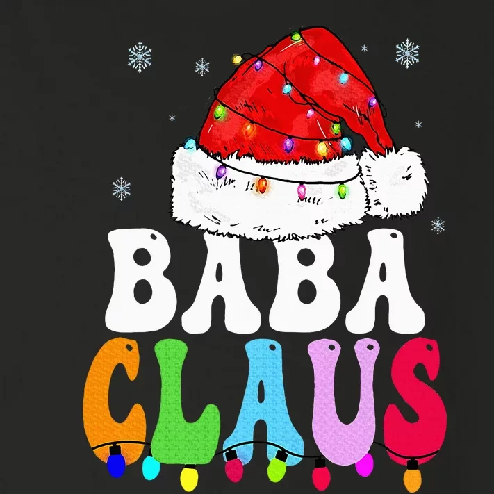 Baba Claus Funny Xmas Family Matching Baba Grandma Christmas Toddler Long Sleeve Shirt