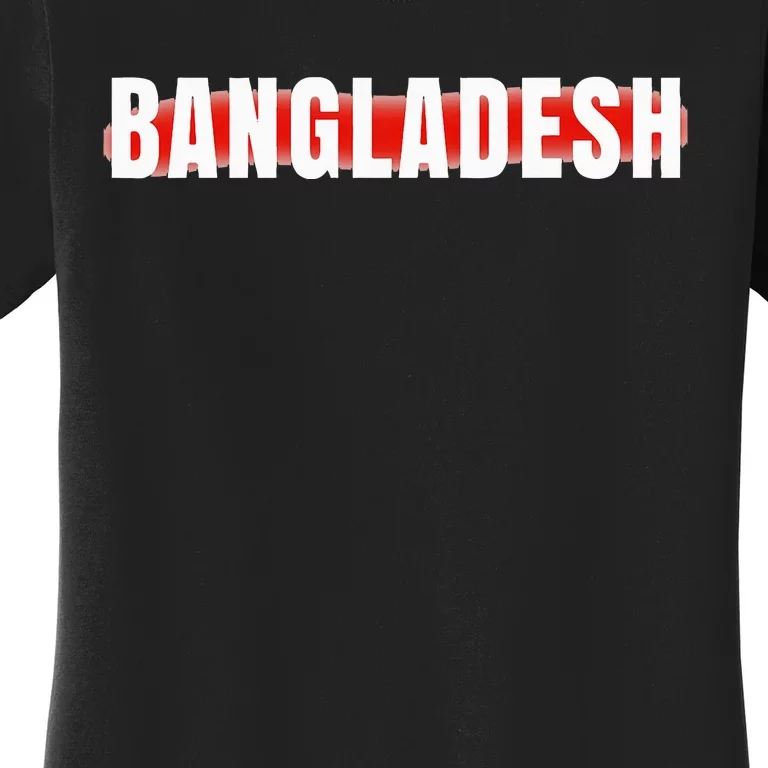 Bangladesh Cricket Fans Jersey Women's T-Shirt