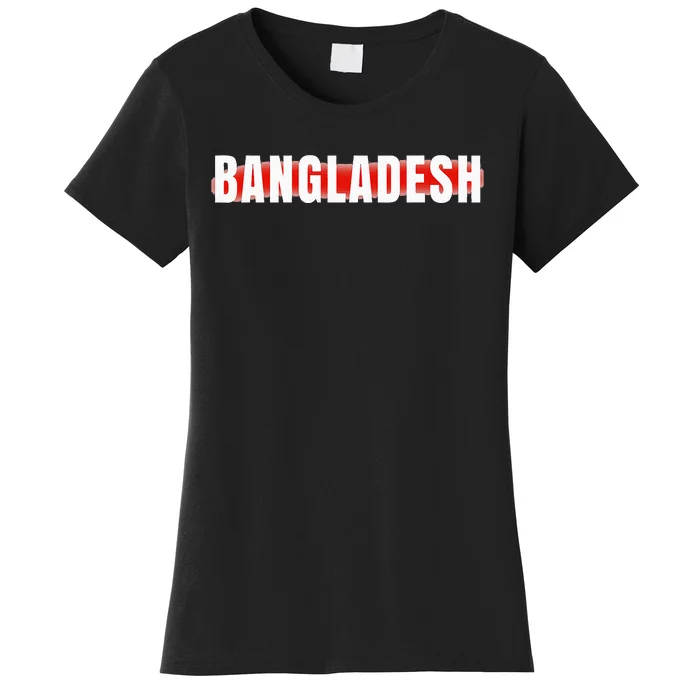 Bangladesh Cricket Fans Jersey Women's T-Shirt