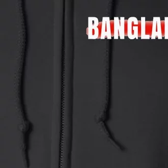 Bangladesh Cricket Fans Jersey Full Zip Hoodie