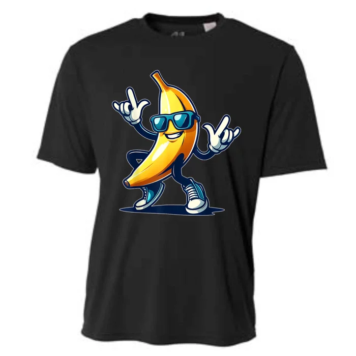 Banana Costume Funny Banana Cooling Performance Crew T-Shirt