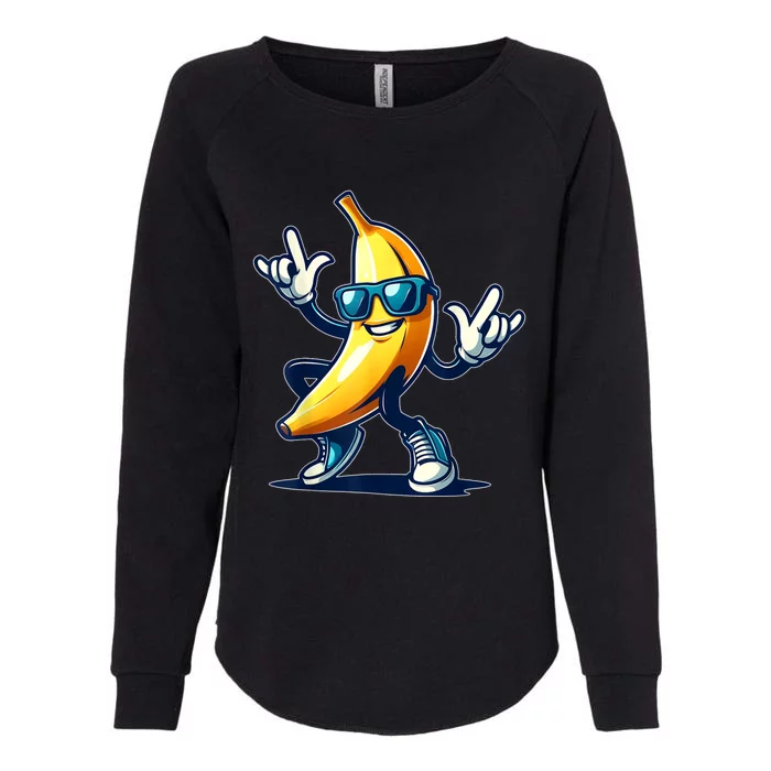 Banana Costume Funny Banana Womens California Wash Sweatshirt