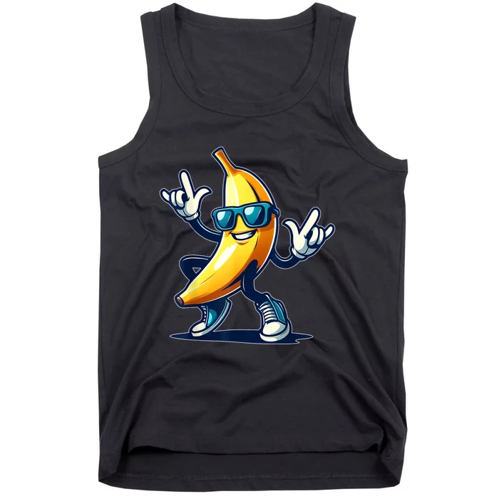 Banana Costume Funny Banana Tank Top