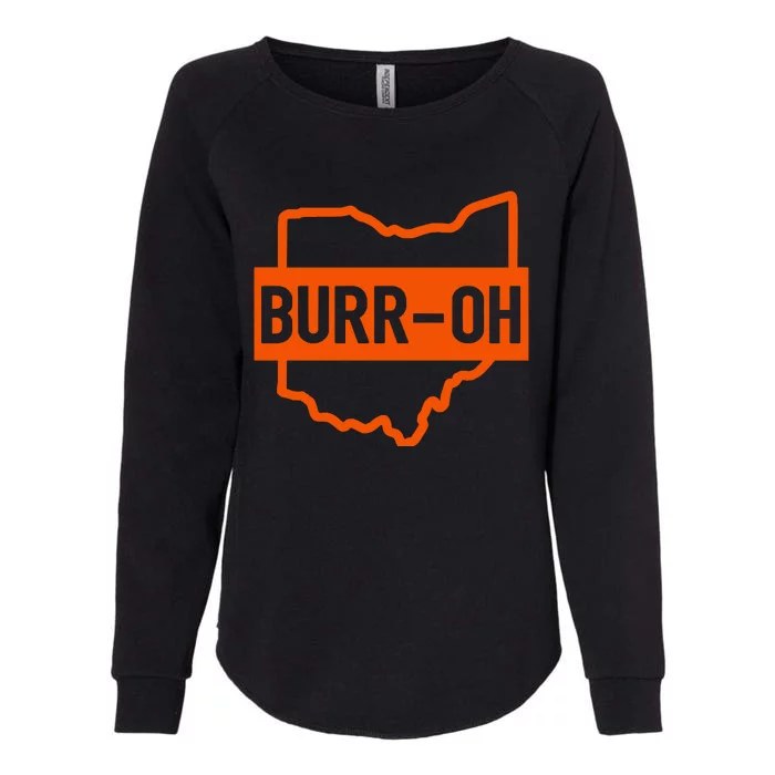 BurrOh, Cincinnati Football Womens California Wash Sweatshirt