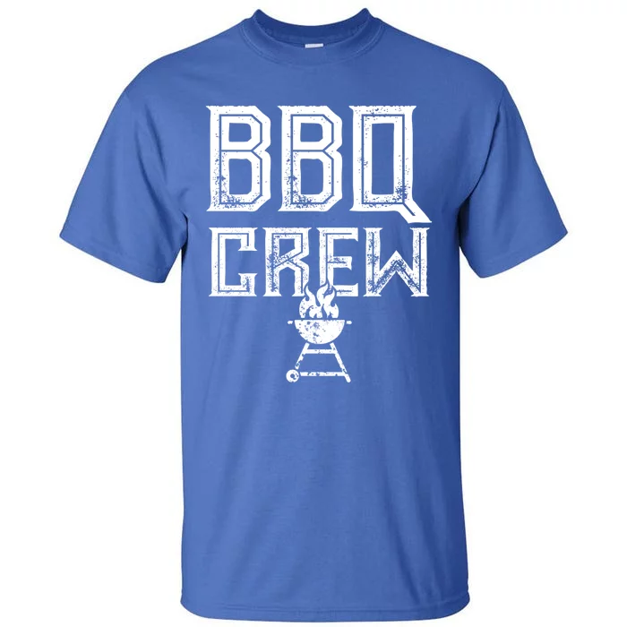 Bbq Crew Funny Bbq Lover Smoker Grilling Matching Bbq Day Gift Tall T-Shirt