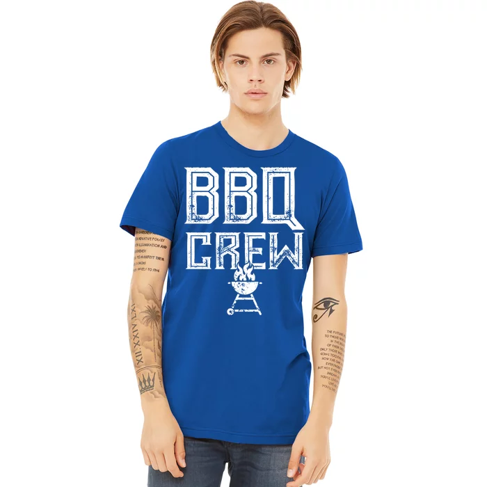 Bbq Crew Funny Bbq Lover Smoker Grilling Matching Bbq Day Gift Premium T-Shirt