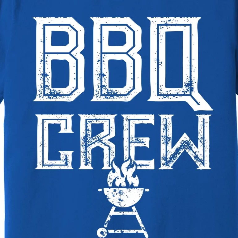 Bbq Crew Funny Bbq Lover Smoker Grilling Matching Bbq Day Gift Premium T-Shirt