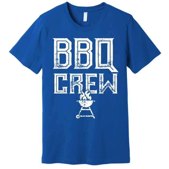 Bbq Crew Funny Bbq Lover Smoker Grilling Matching Bbq Day Gift Premium T-Shirt