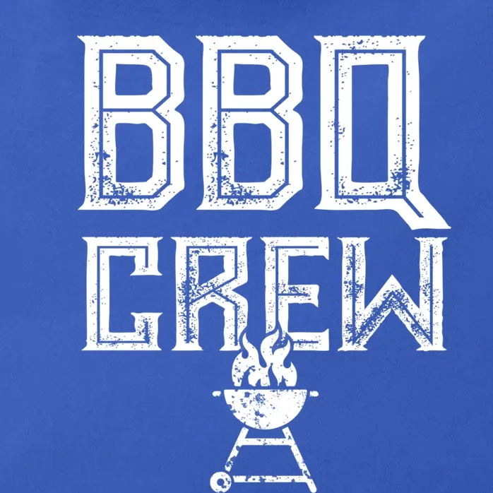 Bbq Crew Funny Bbq Lover Smoker Grilling Matching Bbq Day Gift Zip Tote Bag