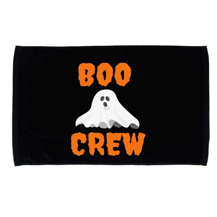 Boo Crew Funny White Ghost Spirit Phantom Scary Creepy Tops Microfiber Hand Towel