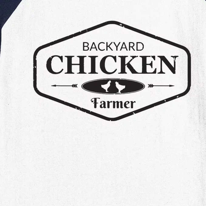 Backyard Chicken Farmer Chicken Lover Cute Baseball Sleeve Shirt