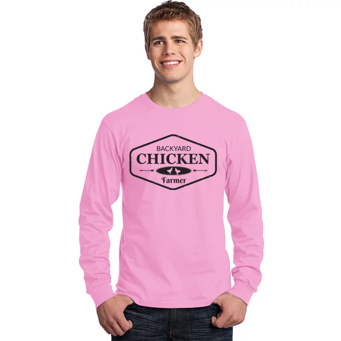 Backyard Chicken Farmer Chicken Lover Cute Long Sleeve Shirt