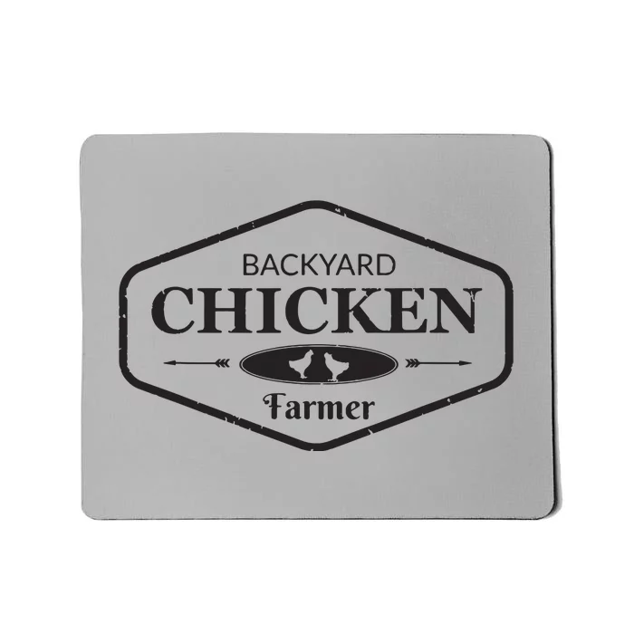 Backyard Chicken Farmer Chicken Lover Cute Mousepad