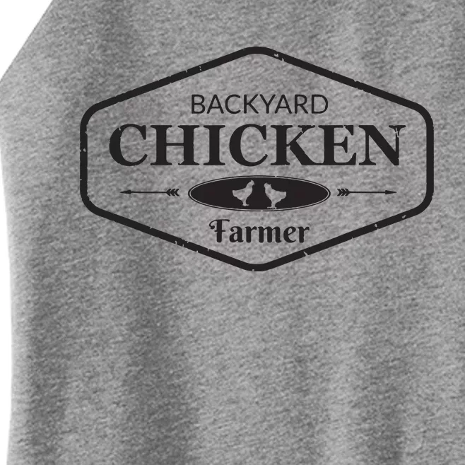 Backyard Chicken Farmer Chicken Lover Cute Women’s Perfect Tri Rocker Tank