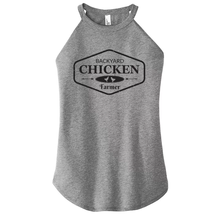 Backyard Chicken Farmer Chicken Lover Cute Women’s Perfect Tri Rocker Tank